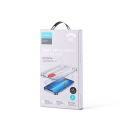 Joyroom tempered glass with mounting kit for iPhone 13 and 13 Pro 6.1 διάφανο