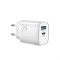 Joyroom Φορτιστής Χωρίς Καλώδιο με Θύρα USB-A και Θύρα USB-C 20W Quick Charge 3.0 (L-QP2011)Λευκός