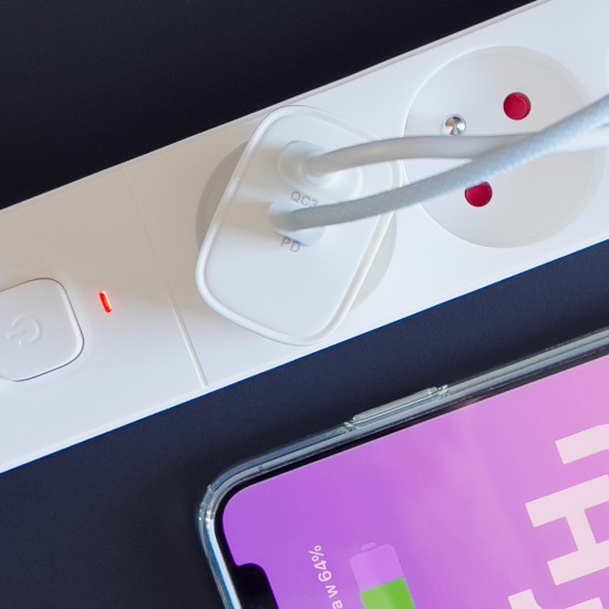 Joyroom Φορτιστής Χωρίς Καλώδιο με Θύρα USB-A και Θύρα USB-C 20W Quick Charge 3.0 (L-QP2011)Λευκός Joyroom Φορτιστής Χωρίς Καλώδιο με Θύρα USB-A και Θύρα USB-C 20W Quick Charge 3.0 (L-QP2011)Λευκός