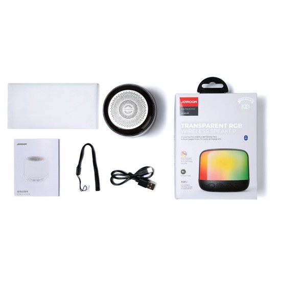 Joyroom bluetooth 5.1 RGB Wireless Speaker (JR-ML03) Μαύρο