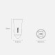 Baseus Golden Contactor Pro fast car charger 2x USB 40 W Quick Charge SCP FCP AFC + USB cable - USB