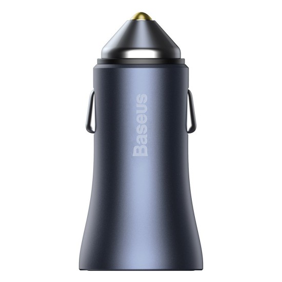 Baseus Golden Contactor Pro fast car charger 2x USB 40 W Quick Charge SCP FCP AFC + USB cable - USB