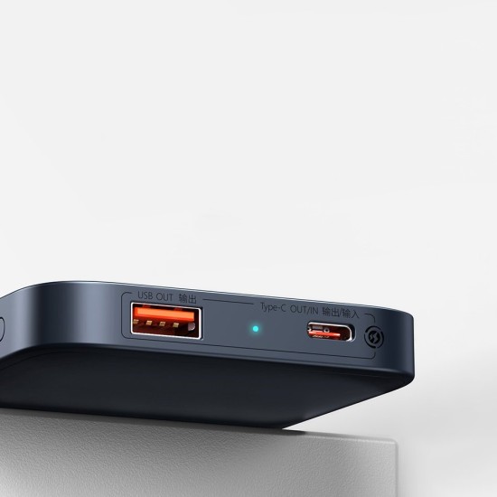 Baseus power bank 10000 mAh 20 W (Power Delivery / Quick Charge) ασύρματος φορτιστής Qi 10 W MagSaf