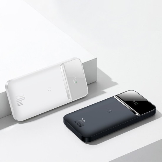 Baseus power bank 10000 mAh 20 W (Power Delivery / Quick Charge) ασύρματος φορτιστής Qi 10 W MagSaf