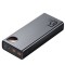 Baseus Adaman Power Bank 20000mAh 65W με 2 Θύρες USB-A και Θύρα USB-C Quick Charge 3.0 Μαύρο