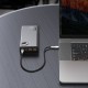Baseus Adaman Power Bank 20000mAh 65W με 2 Θύρες USB-A και Θύρα USB-C Quick Charge 3.0 Μαύρο