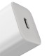Baseus Φορτιστής Χωρίς Καλώδιο με Θύρα USB-C 30W Power Delivery (Super Si) Λευκός