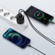 Baseus Compact Fast USB / USB Type C Charger 20W 3A Power Delivery Quick Charge 3.0 CCXJ-B01 Μαύρο