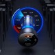BASEUS DIGITAL DISPLAY QC + PPS DUAL QUICK CAR CHARGER 65W + 100W TYPE-C CABLE Μαύρο