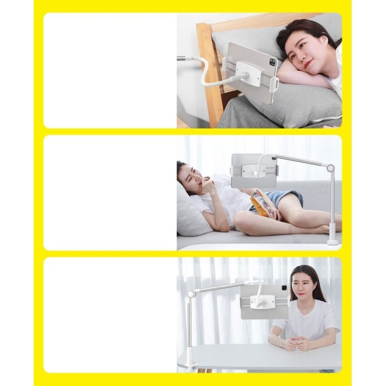 Baseus Otaku life rotary adjustment lazy holder Applicable for phone and tablet γκρι