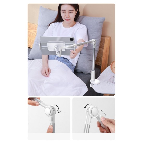 Baseus Otaku life rotary adjustment lazy holder Applicable for phone and tablet γκρι