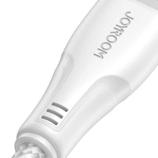 Joyroom S-CL020A11 Braided USB-C to Lightning Cable 20W Λευκό 0.25m