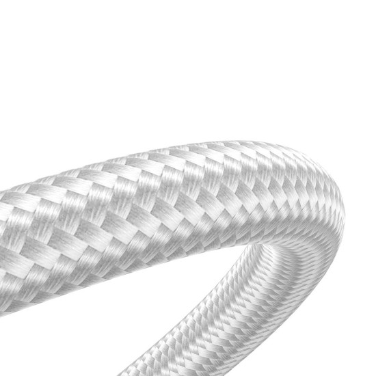 Joyroom S-CL020A11 Braided USB-C to Lightning Cable 20W Λευκό 0.25m