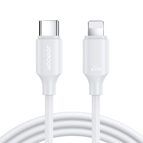 Joyroom USB Type C cable - Lightning 480Mbps 2m Λευκό S-CL020A9