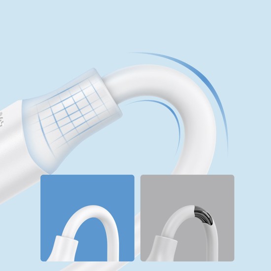 Joyroom USB Type C cable - Lightning 480Mbps 2m Λευκό S-CL020A9