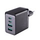 Joyroom charger GaN 67W 4 ports (2x USB, 2x USB C) black (TCG02) + cable USB C - USB C 100W Joyroom charger GaN 67W 4 ports (2x USB, 2x USB C) black (TCG02) + cable USB C - USB C 100W