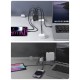 Joyroom charger GaN 67W 4 ports (2x USB, 2x USB C) black (TCG02) + cable USB C - USB C 100W Joyroom charger GaN 67W 4 ports (2x USB, 2x USB C) black (TCG02) + cable USB C - USB C 100W