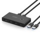 Ugreen 4x USB 3.2 Gen 1 HUB sharing switch box (US216 30768) Μαύρο Ugreen 4x USB 3.2 Gen 1 HUB sharing switch box (US216 30768) Μαύρο