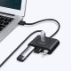 Ugreen USB 3.0 HUB 4x USB with USB Type C port 1m black (CR113 40850) Μαύρο Ugreen USB 3.0 HUB 4x USB with USB Type C port 1m black (CR113 40850) Μαύρο
