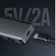 Ugreen USB HUB splitter - 4x USB 3.2 Gen 1 with micro USB power port gray (CM219 50985)