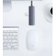 Ugreen USB HUB splitter - 4x USB 3.2 Gen 1 with micro USB power port gray (CM219 50985)