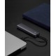 Ugreen USB HUB splitter - 4x USB 3.2 Gen 1 with micro USB power port gray (CM219 50985)
