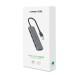Ugreen USB HUB splitter - 4x USB 3.2 Gen 1 with micro USB power port gray (CM219 50985)