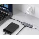 Ugreen USB HUB splitter - 4x USB 3.2 Gen 1 with micro USB power port gray (CM219 50985)