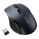 Ugreen optical wireless mouse USB 2.4GHz / Bluetooth 5.0 4000 DPI black (MU006)