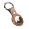 Θήκη iCarer Leather Nappa από γνήσιο δέρμα για καφέ AirTag (WMAT01-BN)