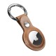 Θήκη iCarer Leather Nappa από γνήσιο δέρμα για καφέ AirTag (WMAT01-BN)