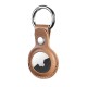 Θήκη iCarer Leather Nappa από γνήσιο δέρμα για καφέ AirTag (WMAT01-BN)