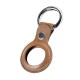 Θήκη iCarer Leather Nappa από γνήσιο δέρμα για καφέ AirTag (WMAT01-BN)