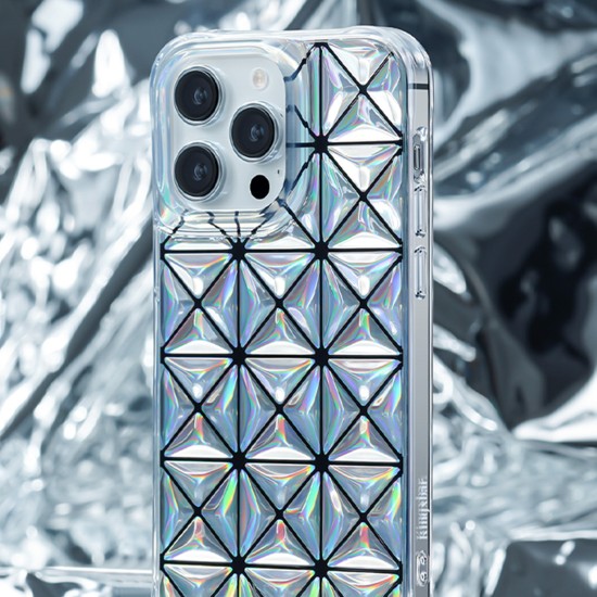 Kingxbar Miya Series case for iPhone 14 Pro Max back cover white
