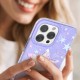 Kingxbar Heart Star Series case for iPhone 14 Pro Max purple star case