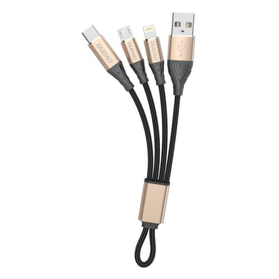 Dudao 10000mAh K4X Power Bank Gift Set, U7 Wireless Bluetooth Earphone, 3in1 USB Cable - Lightning