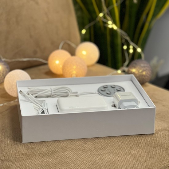 Dudao gift kit A12S wireless charger, PD 18W A8 charger, 18W L6X Lightning cable, 10000mAh K12S pow