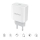 Dudao fast EU USB Type C Power Delivery 18W charger + cable USB Type C / Lightning cable 1m (A8EU +