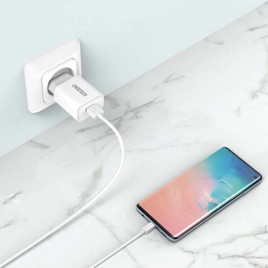 Choetech Q5003 USB wall charger Type A QC 3.0 (Q5003-white) Λευκό