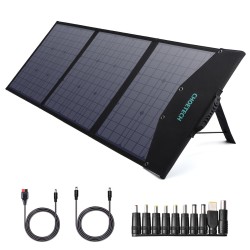 Choetech Solar 1 X Type Αναδιπλούμενος Ηλιακός Φορτιστής Φορητών Συσκευών 120W σύνδεση USB SC008