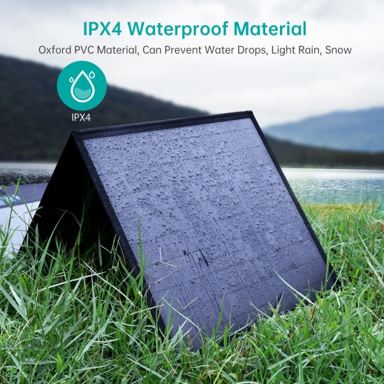 Choetech Solar 1 X Type Αναδιπλούμενος Ηλιακός Φορτιστής Φορητών Συσκευών 120W σύνδεση USB SC008
