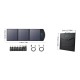 Choetech Solar 1 X Type Αναδιπλούμενος Ηλιακός Φορτιστής Φορητών Συσκευών 120W σύνδεση USB SC008