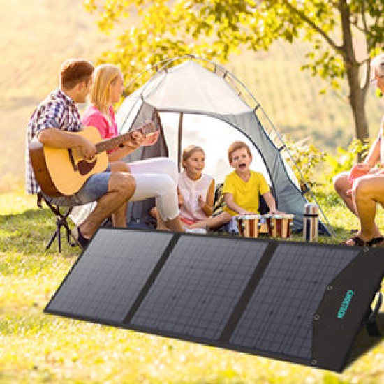 Choetech Solar 1 X Type Αναδιπλούμενος Ηλιακός Φορτιστής Φορητών Συσκευών 120W σύνδεση USB SC008