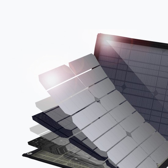 Choetech Solar 1 X Type Αναδιπλούμενος Ηλιακός Φορτιστής Φορητών Συσκευών 120W σύνδεση USB SC008