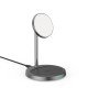 Choetech 2in1 Magnetic Holder Qi Wireless Charger for Magsafe 15W Gray + 20W AC Charger