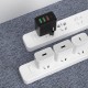 Dudao fast charger 3x USB / 1x USB Type C 20W, PD, QC 3.0 Μαύρο A5H