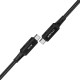 Acefast cable USB Type C - USB Type C 2m, 100W (20V / 5A) black (C4-03 Black)