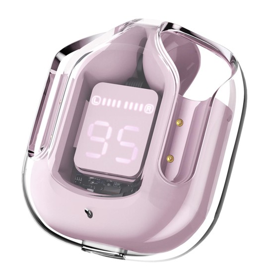 Acefast in -ear wireless headphones TWS Bluetooth pink T6
