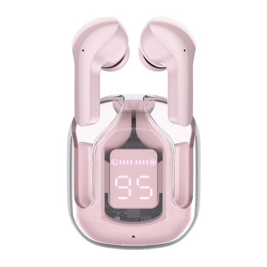 Acefast in -ear wireless headphones TWS Bluetooth pink T6