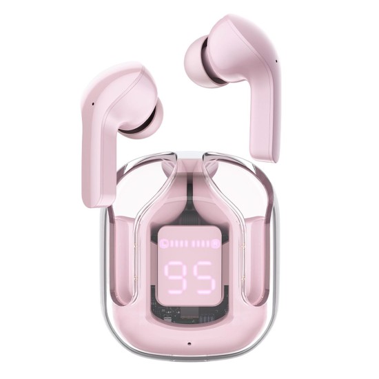 Acefast in -ear wireless headphones TWS Bluetooth pink T6